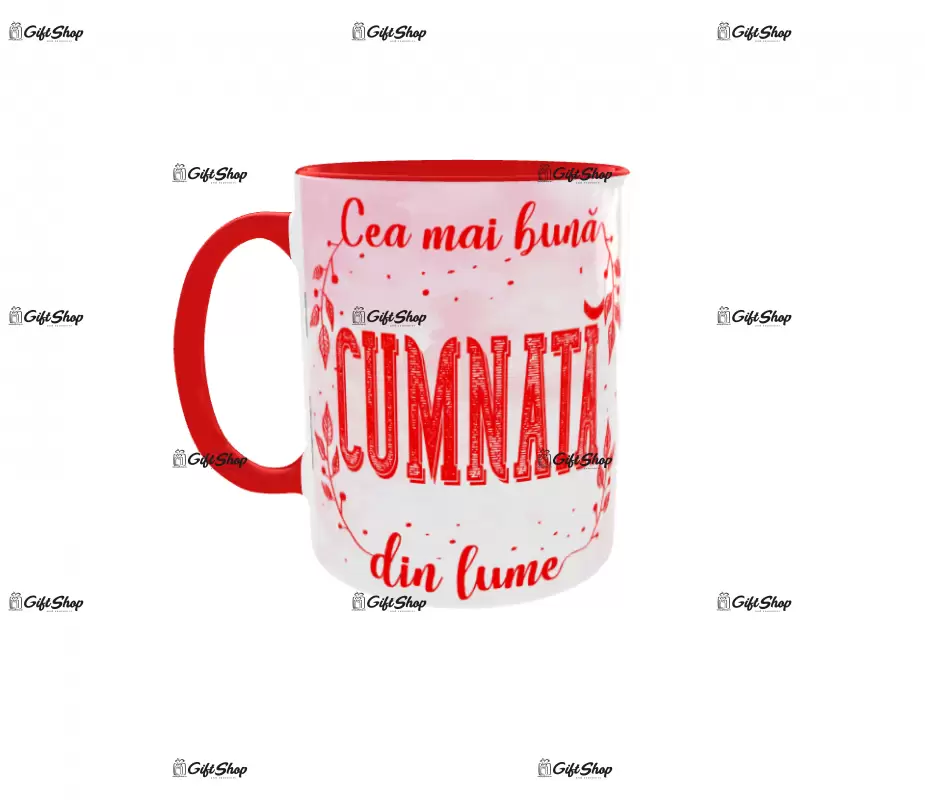 Cea mai buna cumnata din lume, cana ceramica, 330ml, cgs1084b